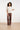 Top met Ton-sur-Ton Geborduurd Print | Sand - Off White