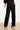 Travel Kwaliteit Flared Broek | Black