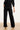 Travel Kwaliteit Flared Broek | Black