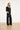 Travel Kwaliteit Flared Broek | Navy