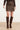 Tweed Rok met Paillettendetails | Brown - Bronze
