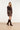 Tweed Rok met Paillettendetails | Brown - Bronze