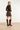 Tweed Rok met Paillettendetails | Brown - Bronze