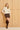 Tweed Rok met Paillettendetails | Brown - Bronze