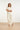 Tweed-Style Pantalon Met Klassieke Rechte Pijp | Off White