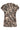 V-Hals Top Met Grafische Palmprint In Bruin En Beige | Off White - Brown