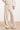 Velours Broek met Wijde Pijpen | Sand