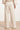 Velours Broek met Wijde Pijpen | Sand