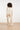 Wide Leg Broek Van Geweven Stof Met Visgraatstructuur | Sand