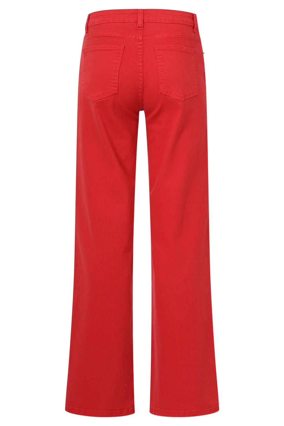 Wide Leg Jeans | Red