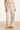 Wide Leg Pantalon Met Koordsluiting En Met Glitterdetail | Sand - Gold