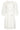 Witte Broderie Jurk Met V-Hals En Strikceintuur | White