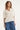 Witte Broderie Top Met V-Hals En Ballonmouwen | White
