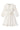 Witte Jurk Met Subtiele Multicolor Details En Ceintuur | Off White