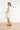 Witte Jurk Met Subtiele Multicolor Details En Ceintuur | Off White