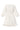 Witte Jurk Met Subtiele Multicolor Details En Ceintuur | Off White