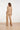 Zandkleurige Blazer met Witte Pinstripe | Dark Sand
