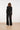 Blazer preto curto com botões duplos | Black