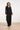 Zwarte Cropped Blazer met Dubbele Knopen | Black