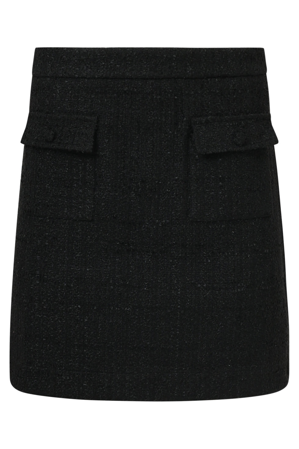 Zwarte Tweed Rok | black
